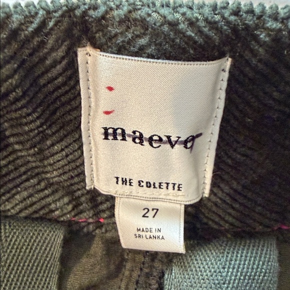 Anthropologie Maeve The Colette Corduroy Full-Length Wide-Leg Pants - Picture 7 of 7